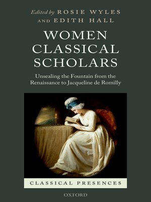 cover image of Women Classical Scholars